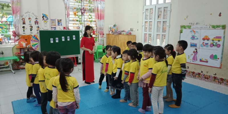 các trò chơi hoạt náo lớp học