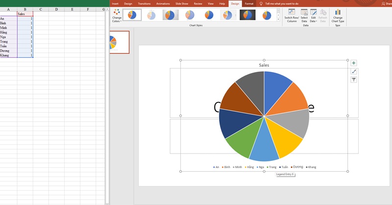 cách làm trò chơi vòng quay may mắn trên powerpoint