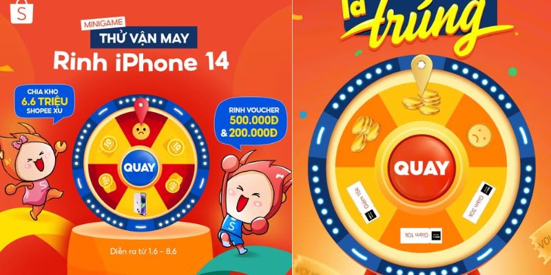 Shopee hiện đang triển khai nhiều chương trình quà tặng thú vị